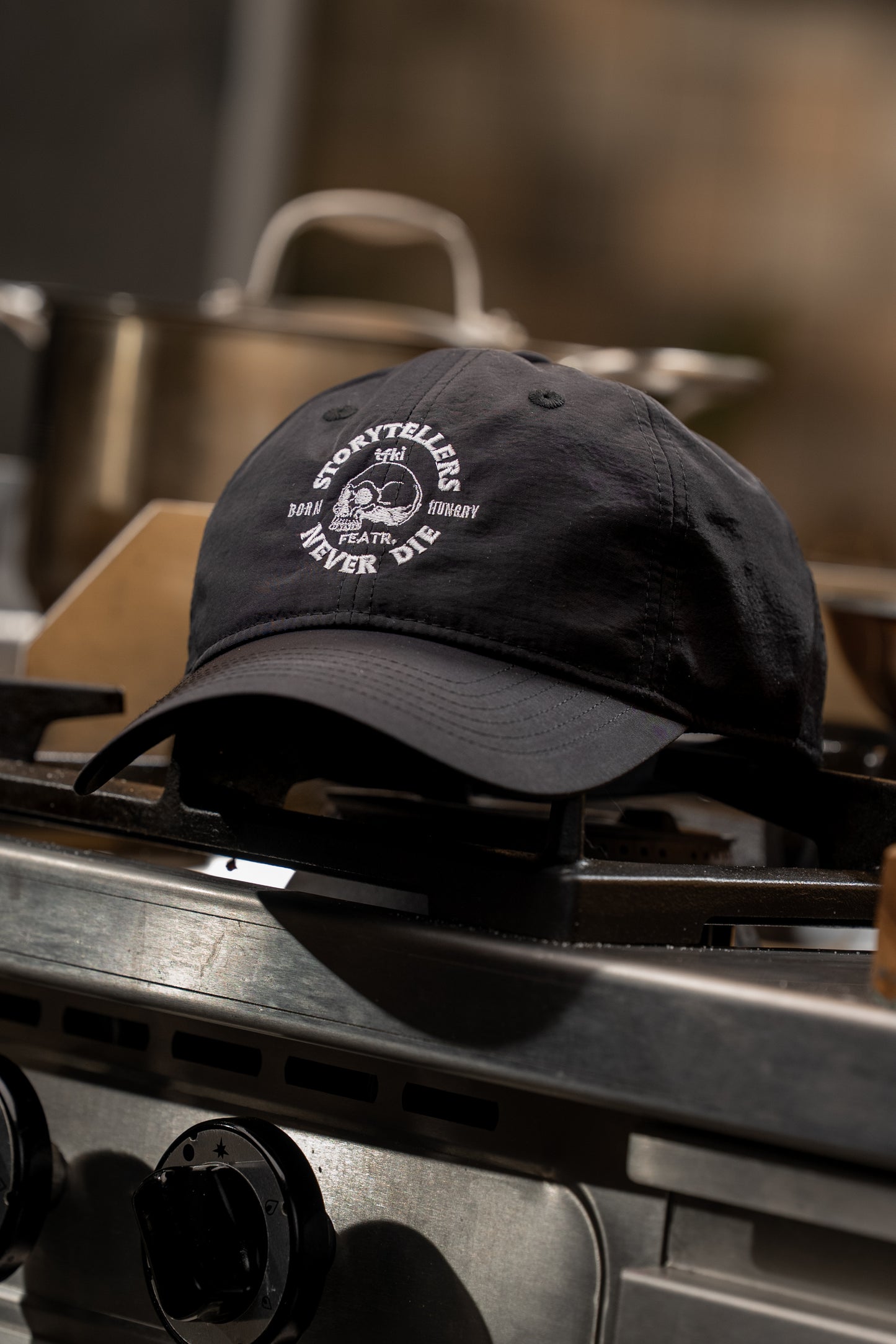 The Fat Kid Inside Black Cap
