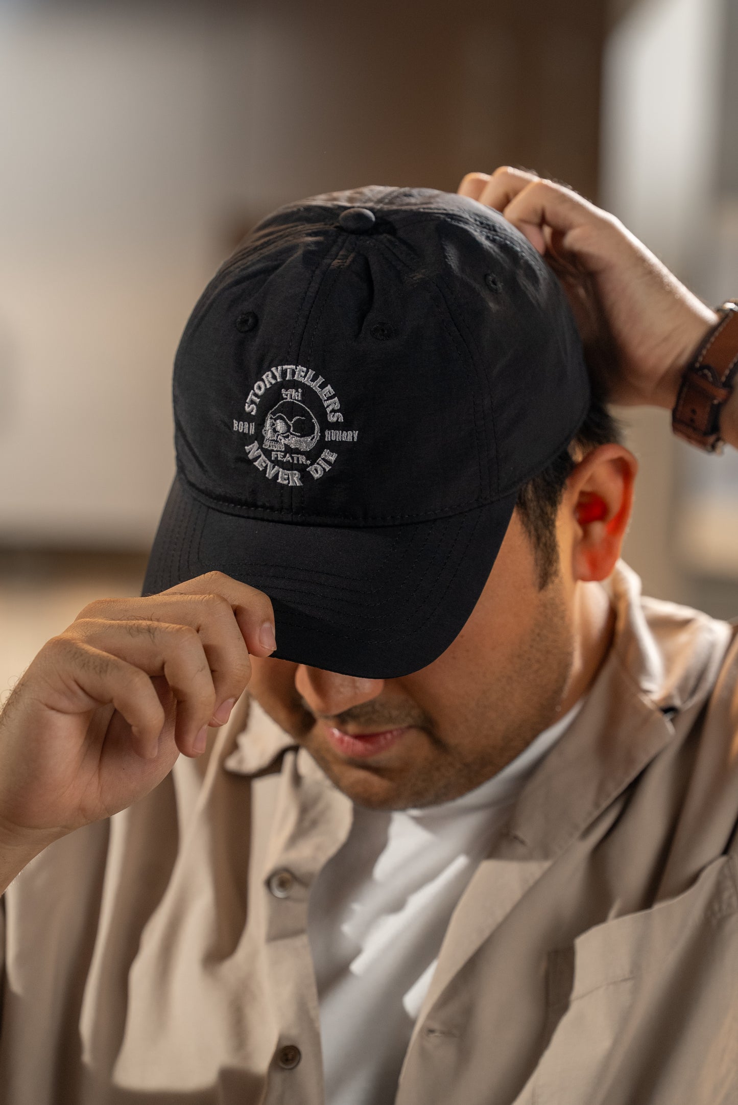 The Fat Kid Inside Black Cap